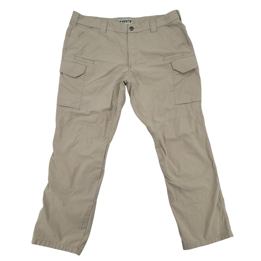 FIRST TACTICAL Men's‎ Khaki Cargo Pants Size US 42/32 Tactical Work Outdoor